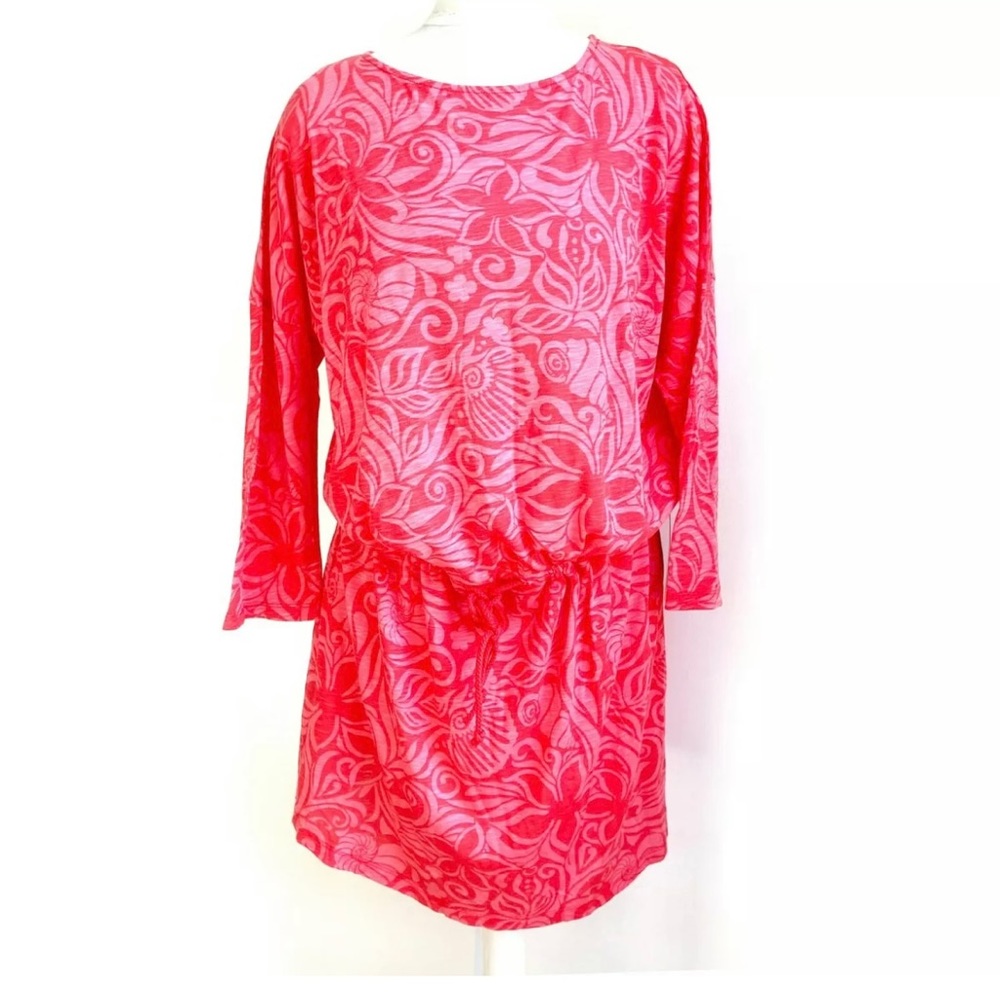 Margaritaville drawstring waist dress | swim cover-up